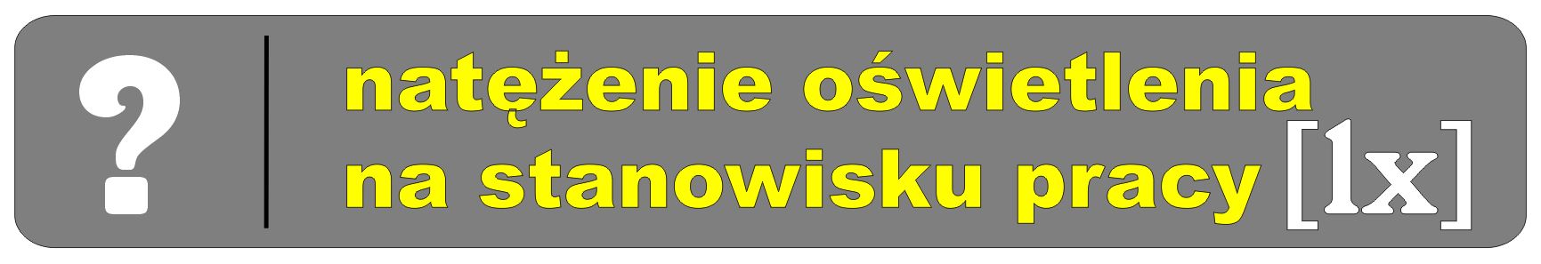właściwe natężenie oświetlenia miejsca pracy