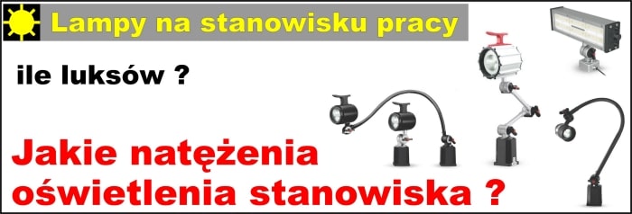 natężenie oświetlenia - ile luksów