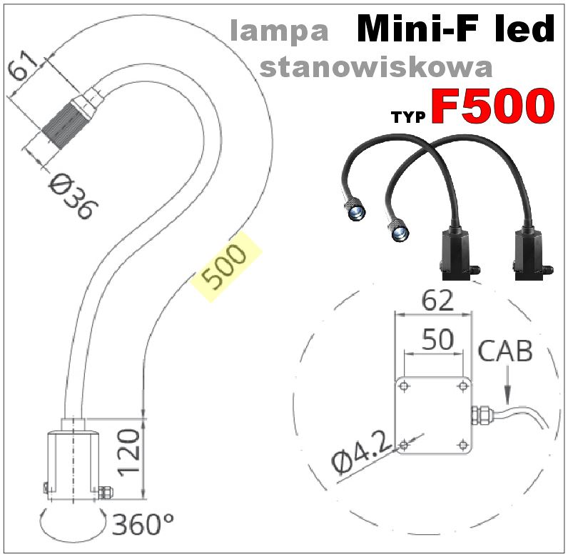 lampy stanowiskowe do obrabiarek