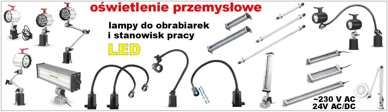 Lampy stanowiskowe przemysłowe