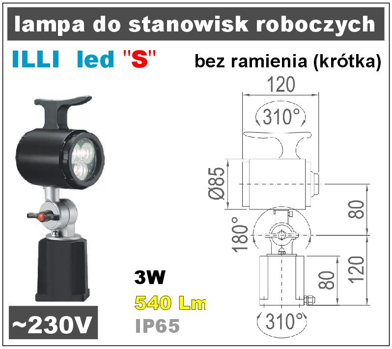 lampy do oświetlenia maszyn