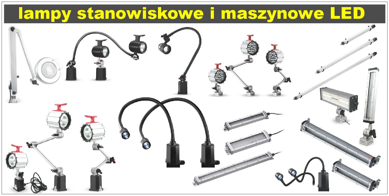 lampy do maszyn przemysłowych