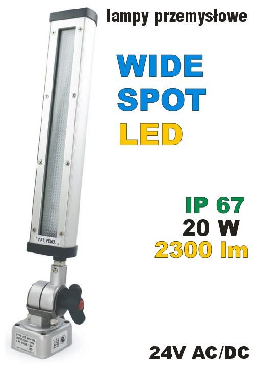 lampy stanowiskowe do obrabiarek - oprawy przemysłowe wodoodporne i wodoszczelne