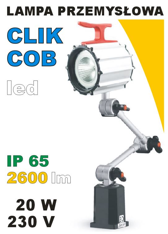oświetlenie przemysłowe dla maszyn lampy robocze