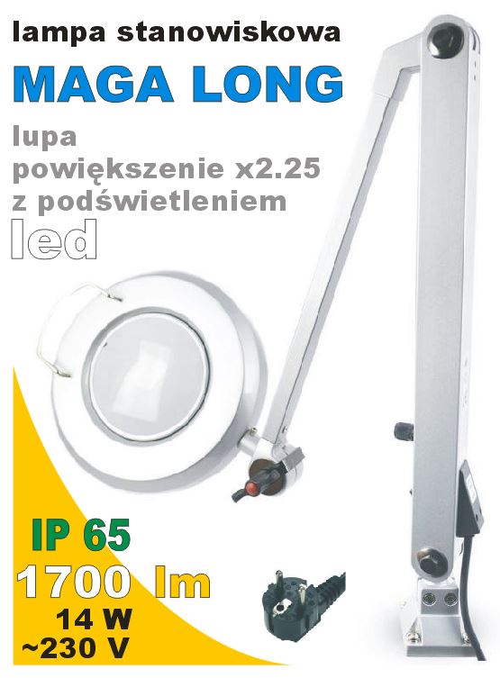 oswietlenie stanowiskowe dla obrabiarek - do tokarek i frezarek